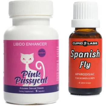 Image 1 of Испанска муха 20ml + Pink Pussycat Възбуждащо хапче