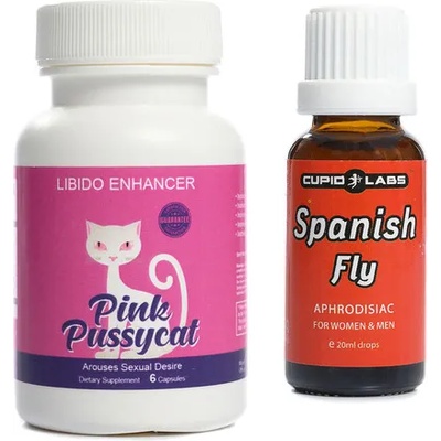 Испанска муха 20ml + Pink Pussycat Възбуждащо хапче