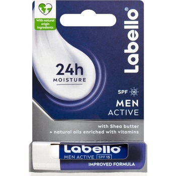 Beiersdorf Балсам за устни Labello FOR MEN 4.8 г