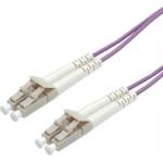 Conneu LC-LC дуплексна пач корда, мултимод OM4, 2 мм. , виолетова, Conneu (25 м) (CNFJ-LCLCOM4DVT2mm-25)