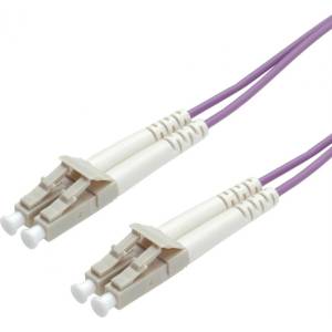 Conneu LC-LC дуплексна пач корда, мултимод OM4, 2 мм. , виолетова, Conneu (25 м) (CNFJ-LCLCOM4DVT2mm-25)