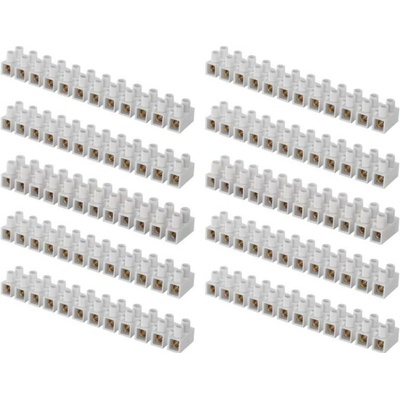 EMOS Svorkovnica 12×16,0 mm biela 10ks 3146001600