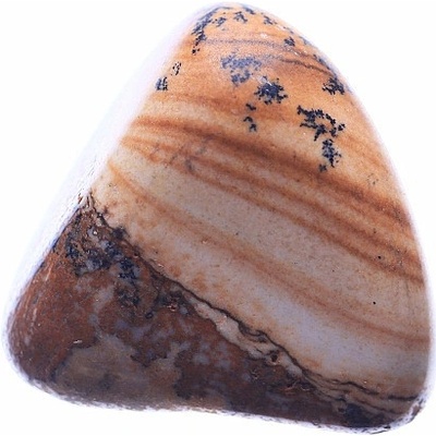 Nefertitis Jaspis obrázkový tromlovaný - XL - cca 3 - 4 cm