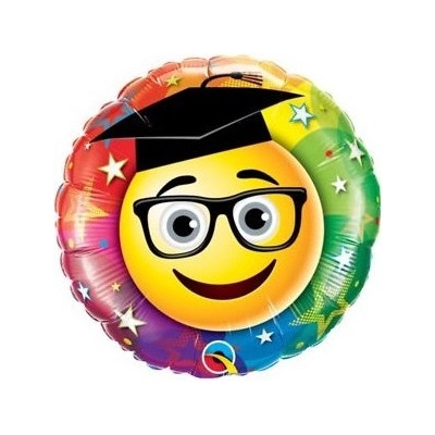 Qualatex Fóliový balón K promóciám 45 cm