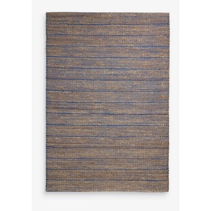 MADE Син ръчно изработен килим със смес от юта 200x290 cm Hurley - MADE (MAHU200290BLUE)