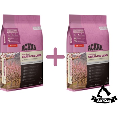 ACANA Dog Singles Grass-Fed Lamb 2 x 11,4 kg