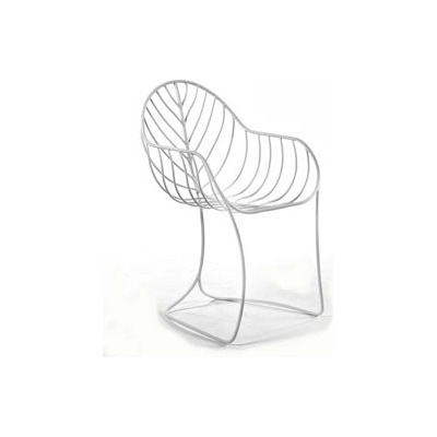 Royal Botania Jídelní křeslo Folia, 54x53x89 cm, nerezová ocel bronze