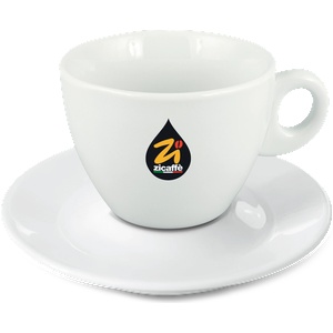 Zicaffè Чаша за лате Zicaffe бяла