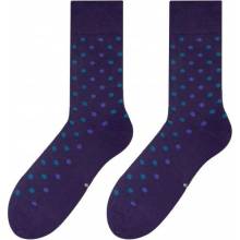 Pánske ponožky Dots fialová