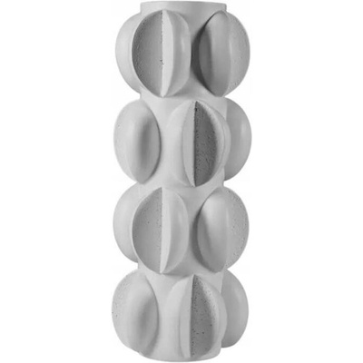Estilo Home | Váza 37x19 cm živica/matná biela | EH0038
