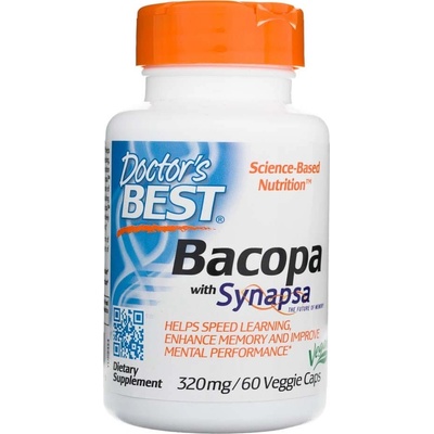 Doctor's Best Bacopa so synapsiou 320 mg 60 rastlinných kapsúl