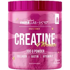 Hiro.Lab Creatine 4 Woman With Collagen [300 грама] Портокал - лимон
