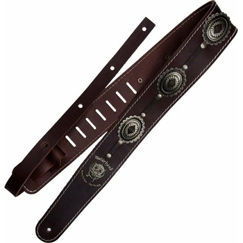 Image 1 of Richter Motörhead Concho Strap Brown / Old Silver Каишка за китара (1567)