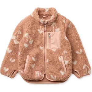 LIEWOOD Детско поларено яке LIEWOOD Kid's Nolan Pile Jacket Fleece jacket - Sweethearts / Pale Tuscany - размер 80 (EU) (703-6690-0511)