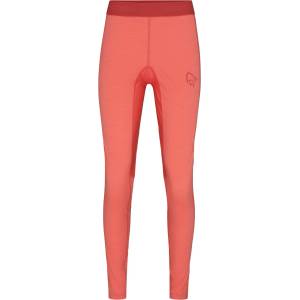 Norrøna Дамско мериносово термобельо Norrøna Women's Falketind Equaliserull Longs Merino base layer - Deep Sea Coral (115-2865-0212)