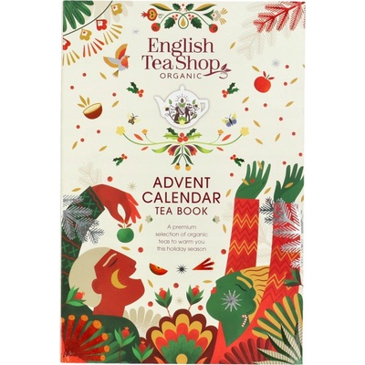 Adventní kalendář Vánoční strom s čajem ENGLISH TEA SHOP Organic 25 ks