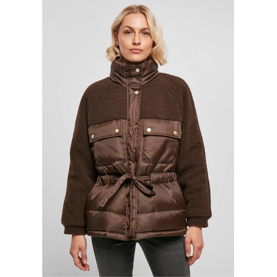 Urban Classics Puffer hnědá