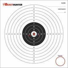 Terče Beast Hunter 14x14cm - 100ks