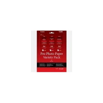 Canon Хартия Canon Pro Photo Paper Variety Pack PVP-201, A4 (5xPT-101, 5xLU-101, 5xPM-101) (6211B021AA)