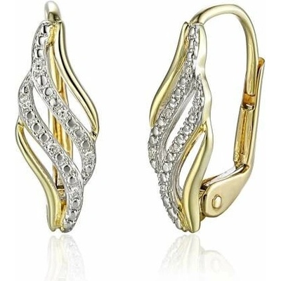 Gems, Diamantové náušnice Virginia v kombinovaném zlatě, 585-38-3-8065.2ZB0.0.00.HSISC.000.08