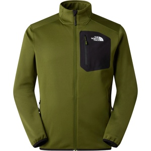 The North Face Мъжко поларено яке The North Face Crest Full Zip Fleece jacket - Woodland Green / Black - размер M (005-5397-0712)