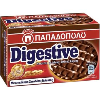 Papadopoulos Пападопулус Дайджестив Млечен Шоколад