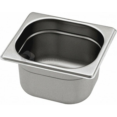 Gastronádoba nerezová GN 1/6 plná 2,8 l 176 x 142 x 20 cm 3140620