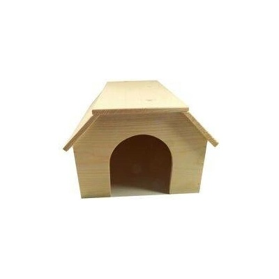 Truhlářství Zimný Domek pro obr králíka valbová střecha 29 x 20 x 36,5 cm ZV 120