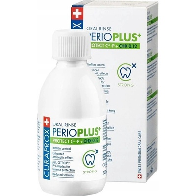 Curaprox Perio Plus+ Protect ústní výplach 0,12% CHX 200 ml