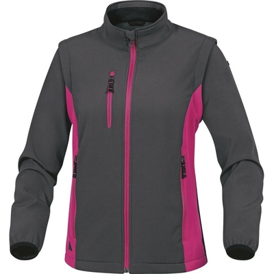 Delta Plus SOFTSHELL MYSEN2 Sivá Cyklaménová