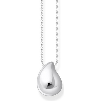 Thomas Sabo KE2281-001-21-L50V Bold - Silver Necklace with Pendant drop-shaped 40-45 cm Ladies, Жени