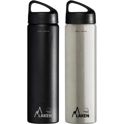 Laken Termoláhev ocel Classic 750 ml černá