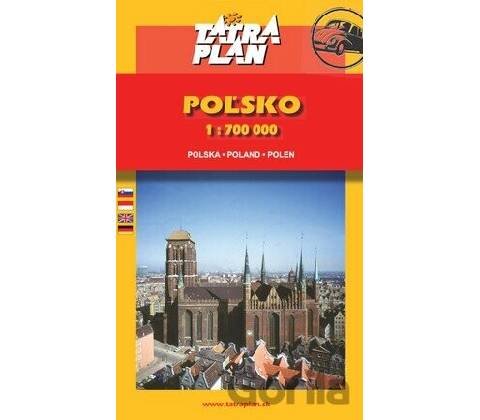 Mapa Poľsko