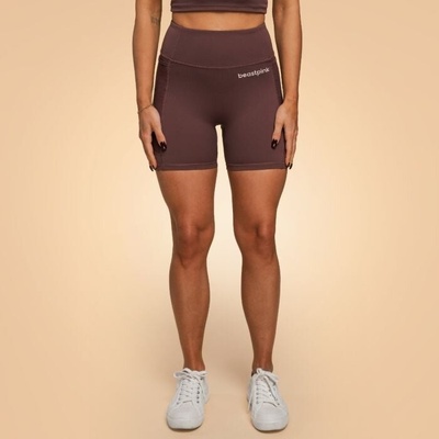 GymBeam dámské šortky Breeze Mulberry BeastPink