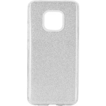 Forcell Блестящ Силиконов Калъф за HUAWEI Mate 20 Pro, FORCELL Shining Case, Сребрист (5901737936608)