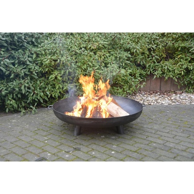 Esschert Design FANCY FLAMES kovové s ušami XL, 100 x 110 x 30 cm