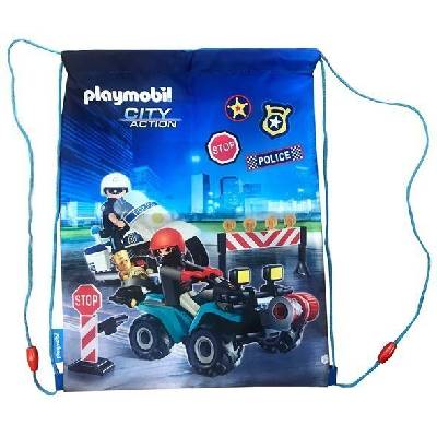 Спортна чанта, Astra, PL-12, Playmobil, Полиция, 44 x 33 см