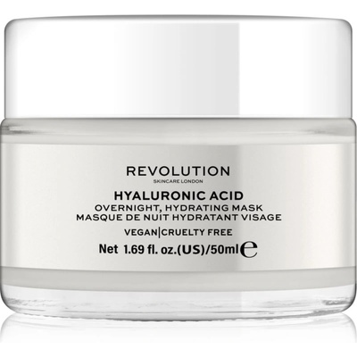 Revolution Skincare Hyaluronic Acid нощна хидратираща маска за лице 50ml