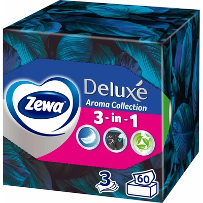 Zewa Aroma Collection papierové vreckovky 3-vrstvové 60 ks