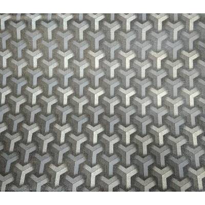 Omyvatelný ubrus s trendy vzorem v šedé barvě Zoe metráž