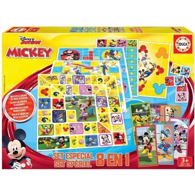 Educa Mickey a přátelé Soubor her 8v1