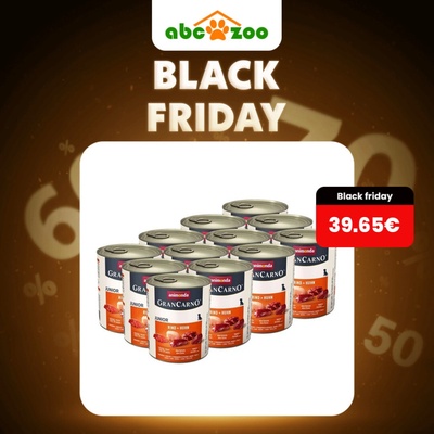 Animonda Gran Carno Original Junior hovädzie + kura 12 x 800 g