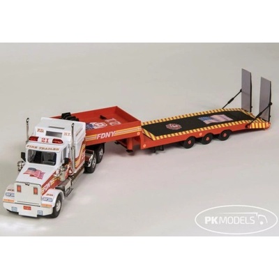Seva Monti System 1276 F.D.N.Y. Fire Wehicle with trailer 1:48