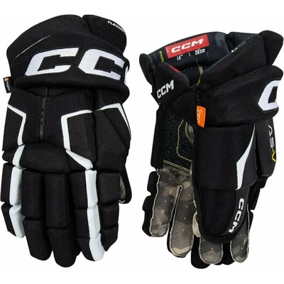 CCM Tacks AS-V SR 13 Black/White Ръкавици за хокей