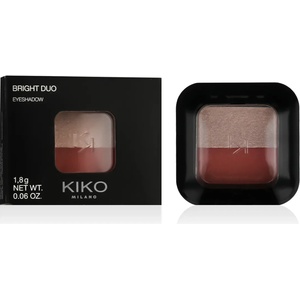 KIKO Bright Duo Eyeshadow 1, 8 g нюанс 07 Light Rose/Rosy Peach