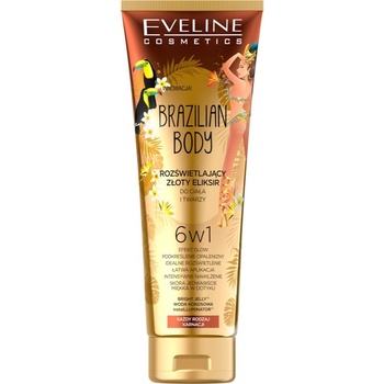 Eveline Cosmetics Brazilian Body тониращ крем за тяло за освежаване и хидратация 100ml