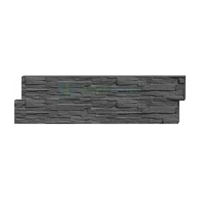 Panel betonový kámen pro vyvýšené záhony, grafit 2000 x 250 x 60 mm, balení 1 ks