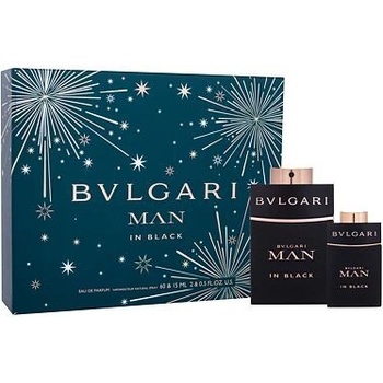 Bvlgari Man in Black EDP 60 ml + EDP 15 ml pre mužov