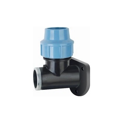 UNIDELTA PE Nástěnné koleno 20 mm x 1/2" - Polyetylen UNI1034020002