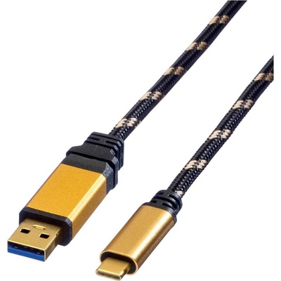Roline 11.02.8879 USB, USB 3.2 Gen1 (USB 3.0 / USB 3.1 Gen1) USB-A zástrčka, USB Micro-B zástrčka, 2m, vícebarevný